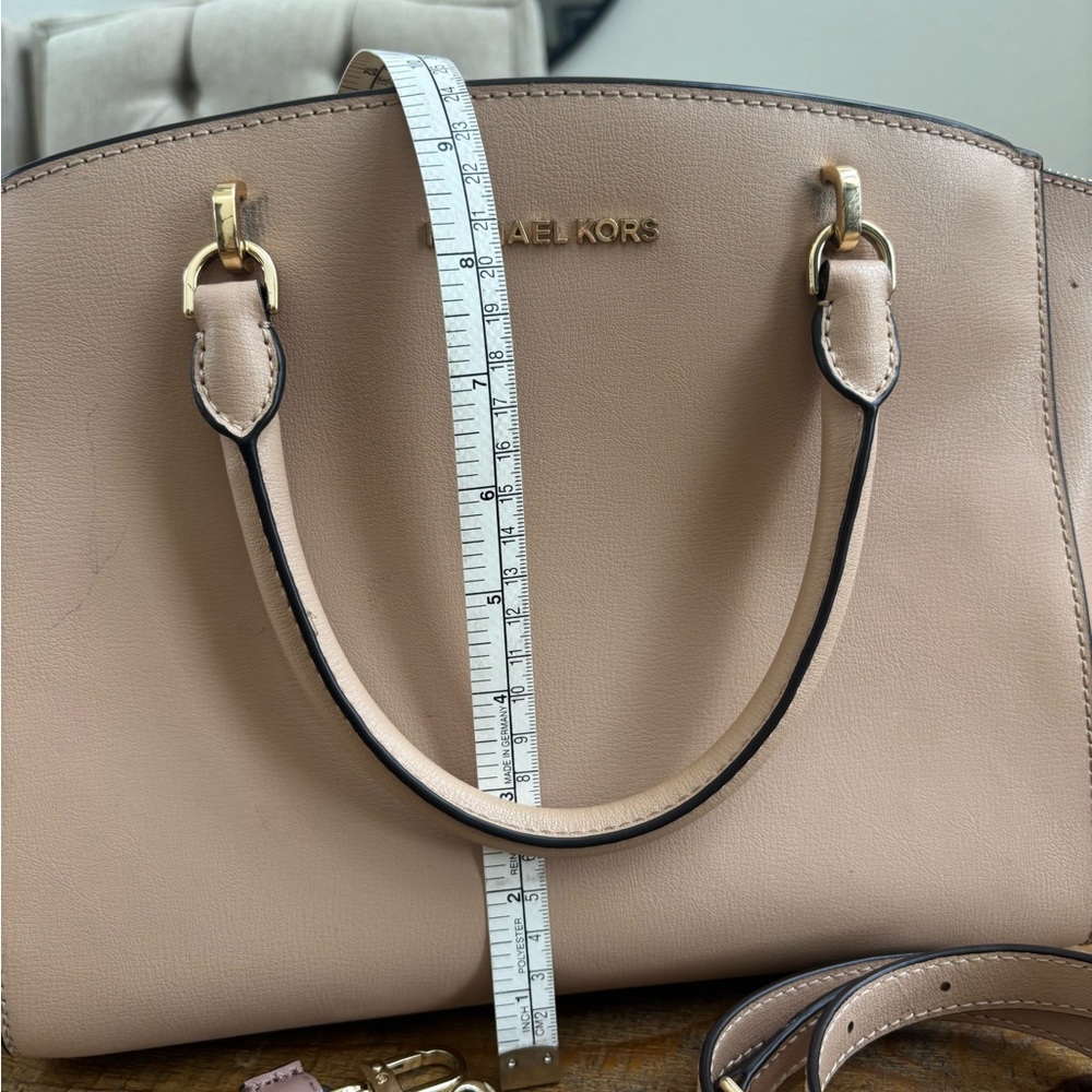 Michael Kors Tan Leather Handbag - Picture 9 of 17